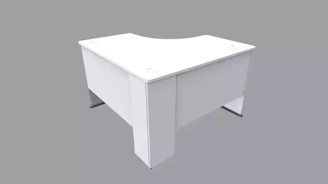 Desk 3D Model