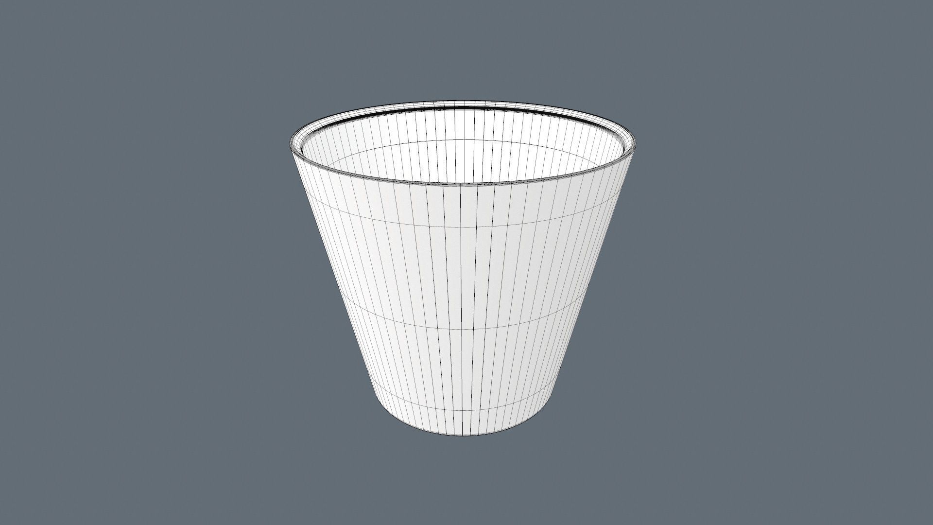 Flower Pot 3D model_13