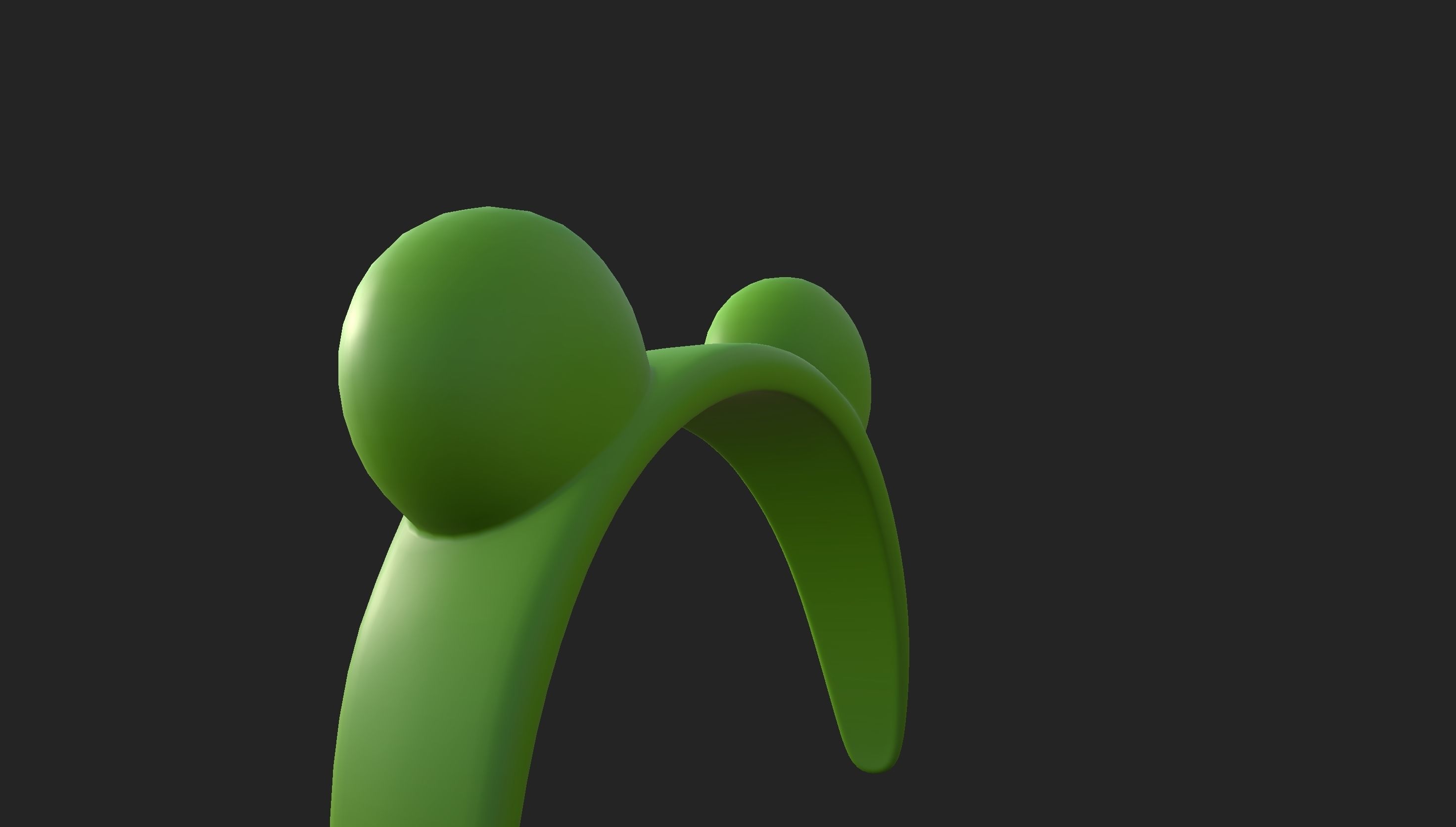 Headband002 Frog Headband 3D model_12