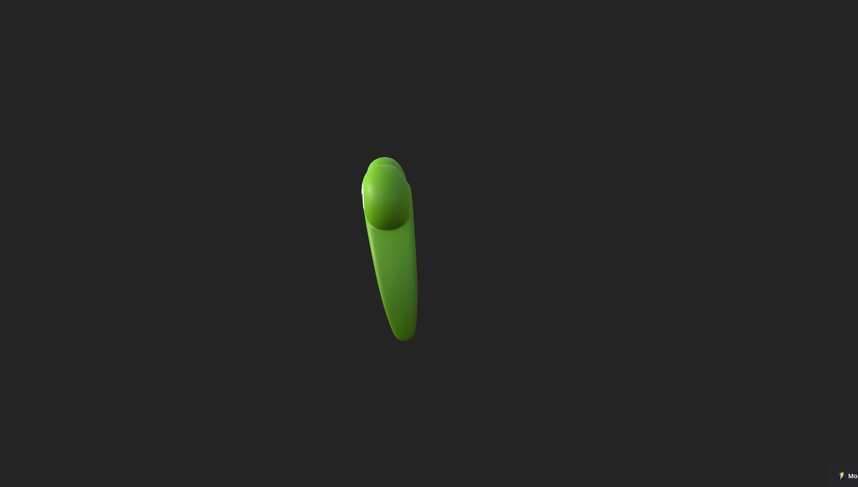 Headband002 Frog Headband 3D model_9