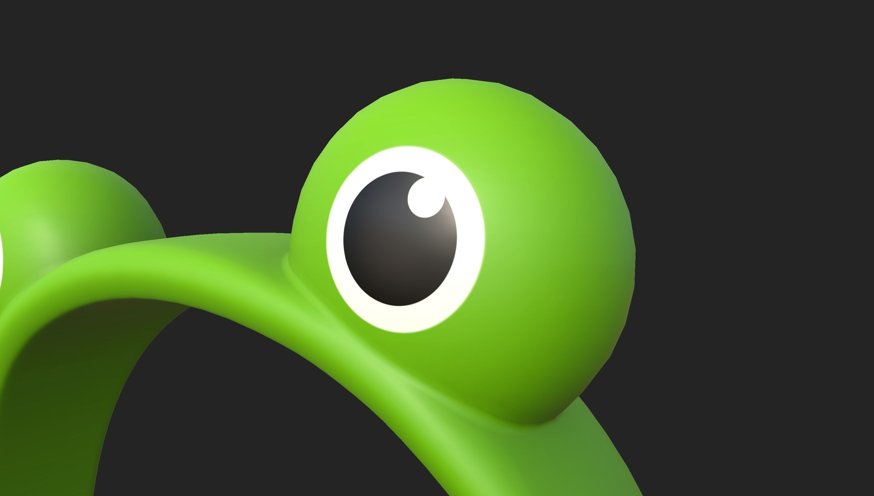 Headband002 Frog Headband 3D model_14