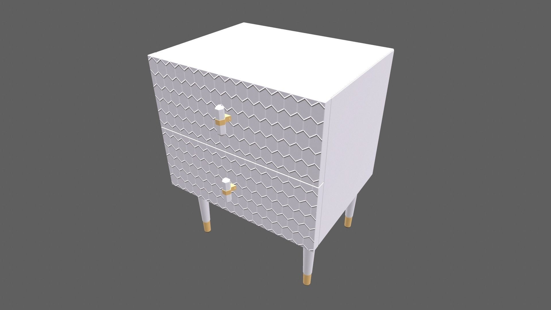 Side Table 3D Model 3D model_10