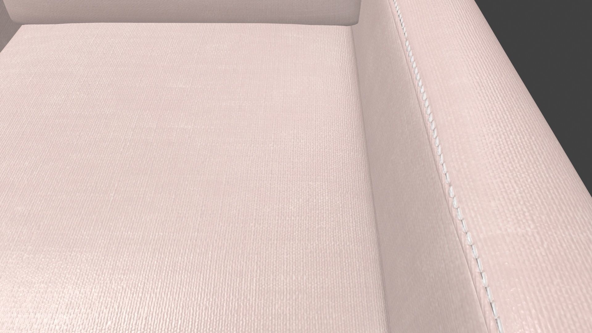 Sofa 3D Model chair with gold legs 3D model_14