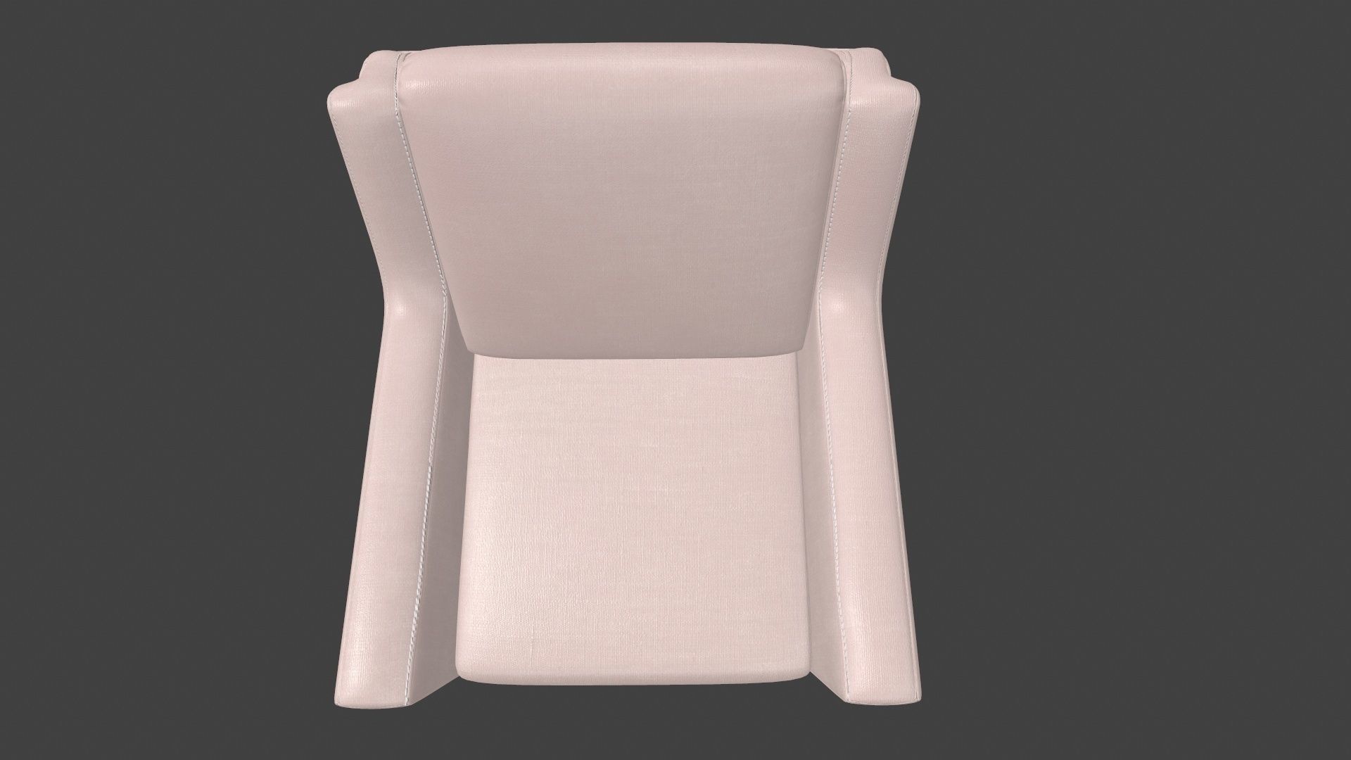 Sofa 3D Model chair with gold legs 3D model_15