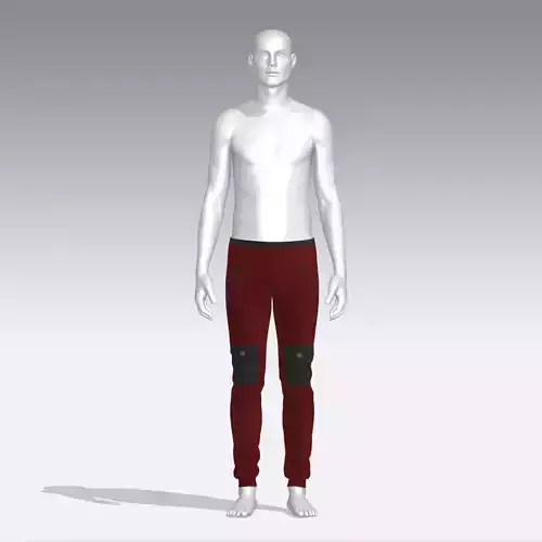 Pants mannequin wearing leggings