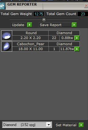 Oval Stone French Pave Ring 3411 3D print model 3D print model_8