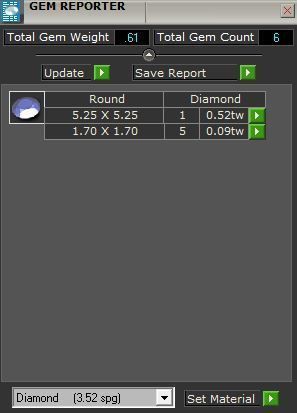 Round Diamond Engraved Ring  3415 3D print model  3D print model_8