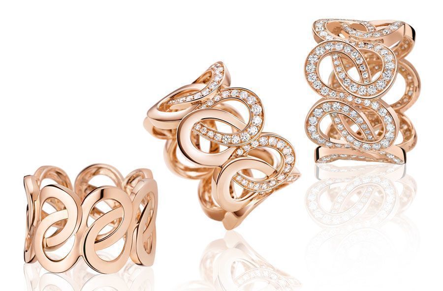 YD235 rose gold ring with diamonds 3D print model_12