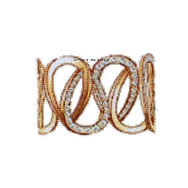 YD235 rose gold ring with diamonds 3D print model_11