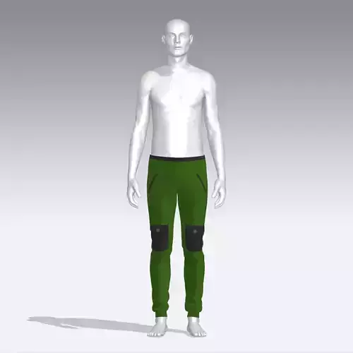 Pants mannequin wearing leggings