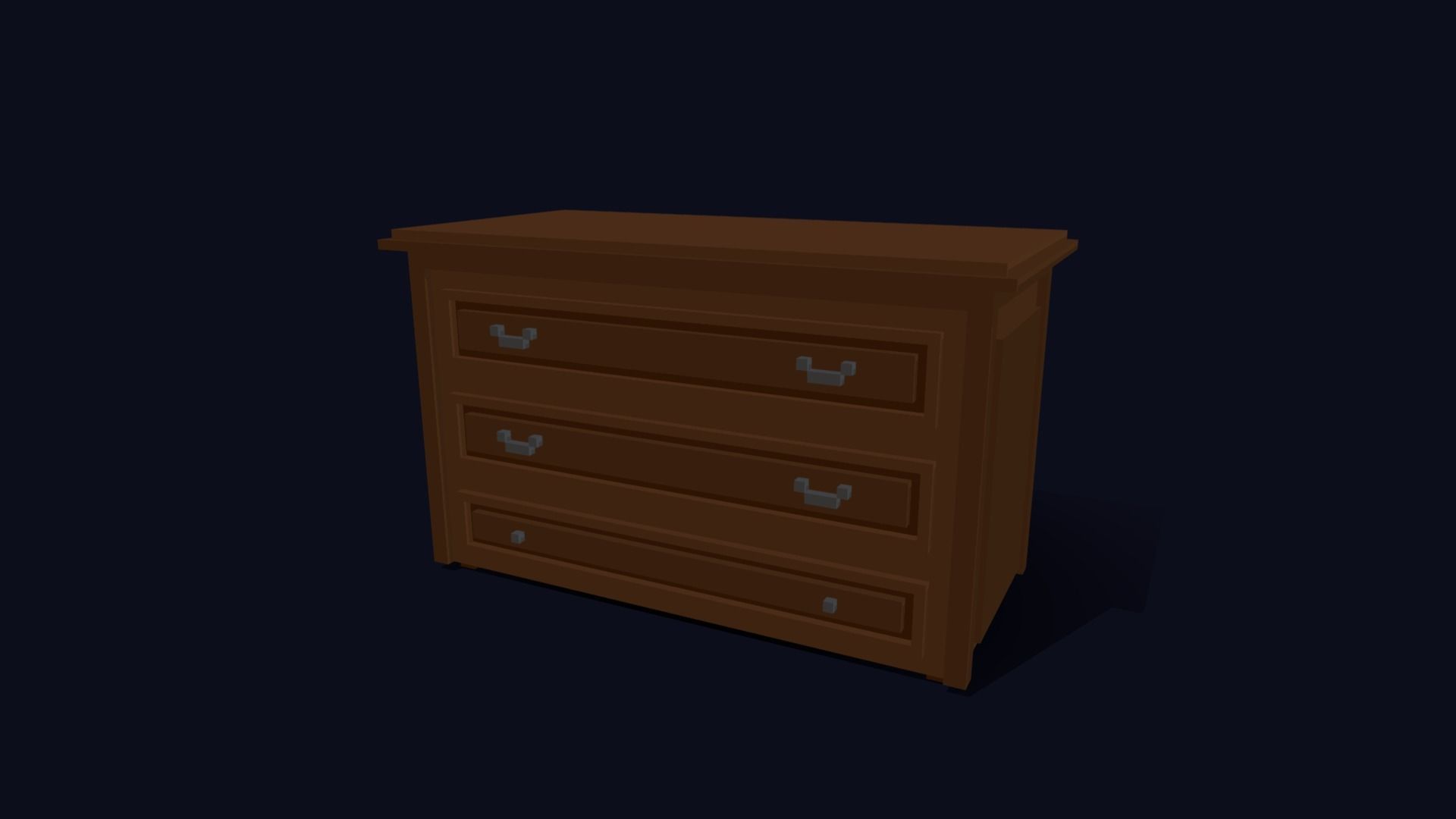 Props Pack - 3D Voxel Interior Models Low-poly 3D model_11