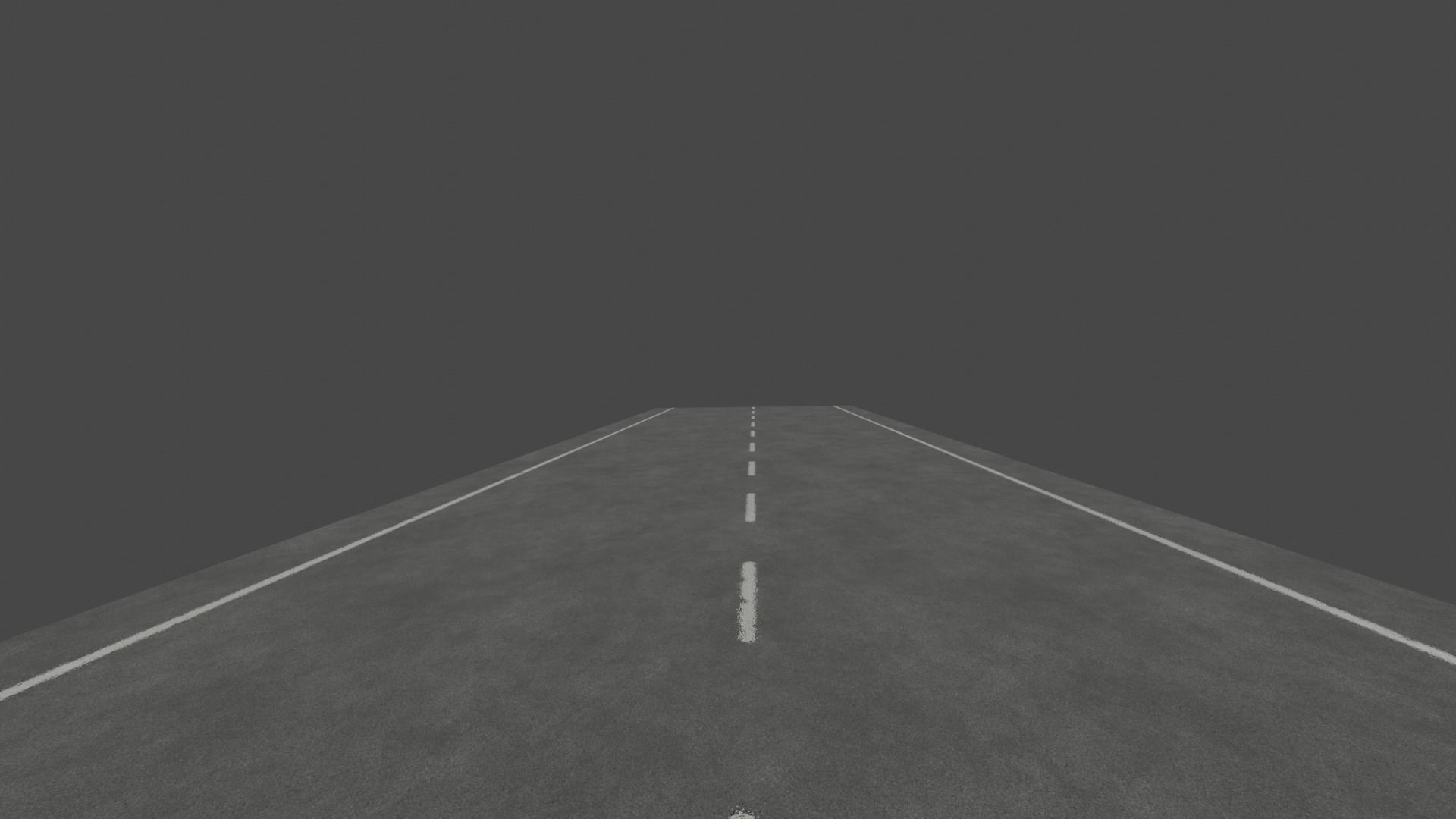 strada road free 3D model CGTrader