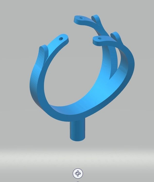 YD236 gold flower ring with diamonds 3D print model_20