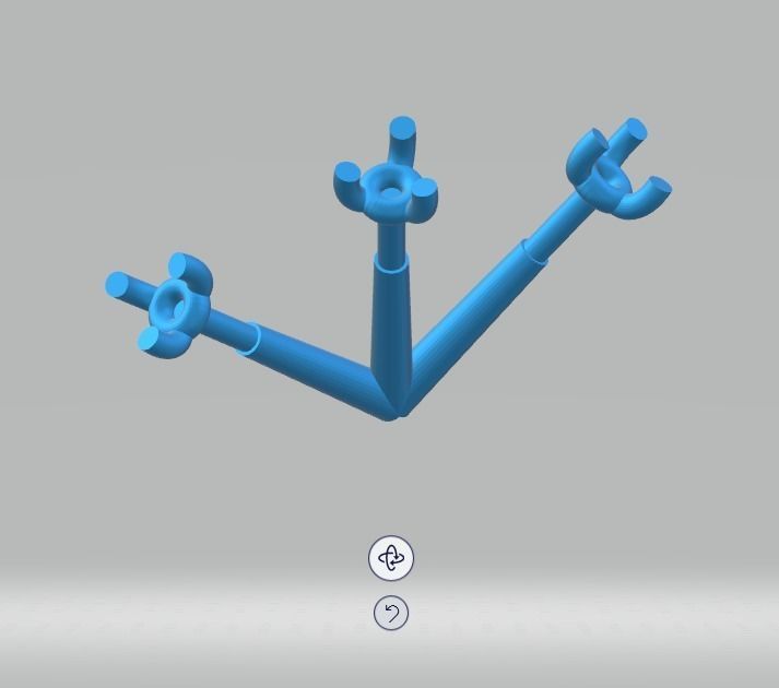 YD236 gold flower ring with diamonds 3D print model_21