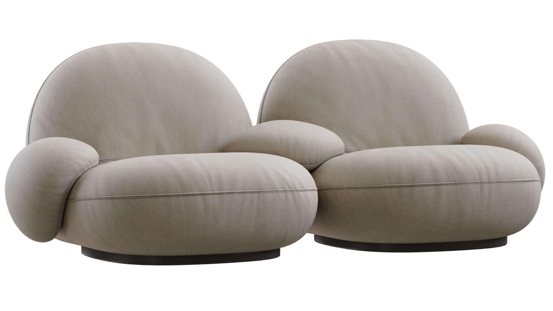 Pacha Sofa By Gubi 3D model_6