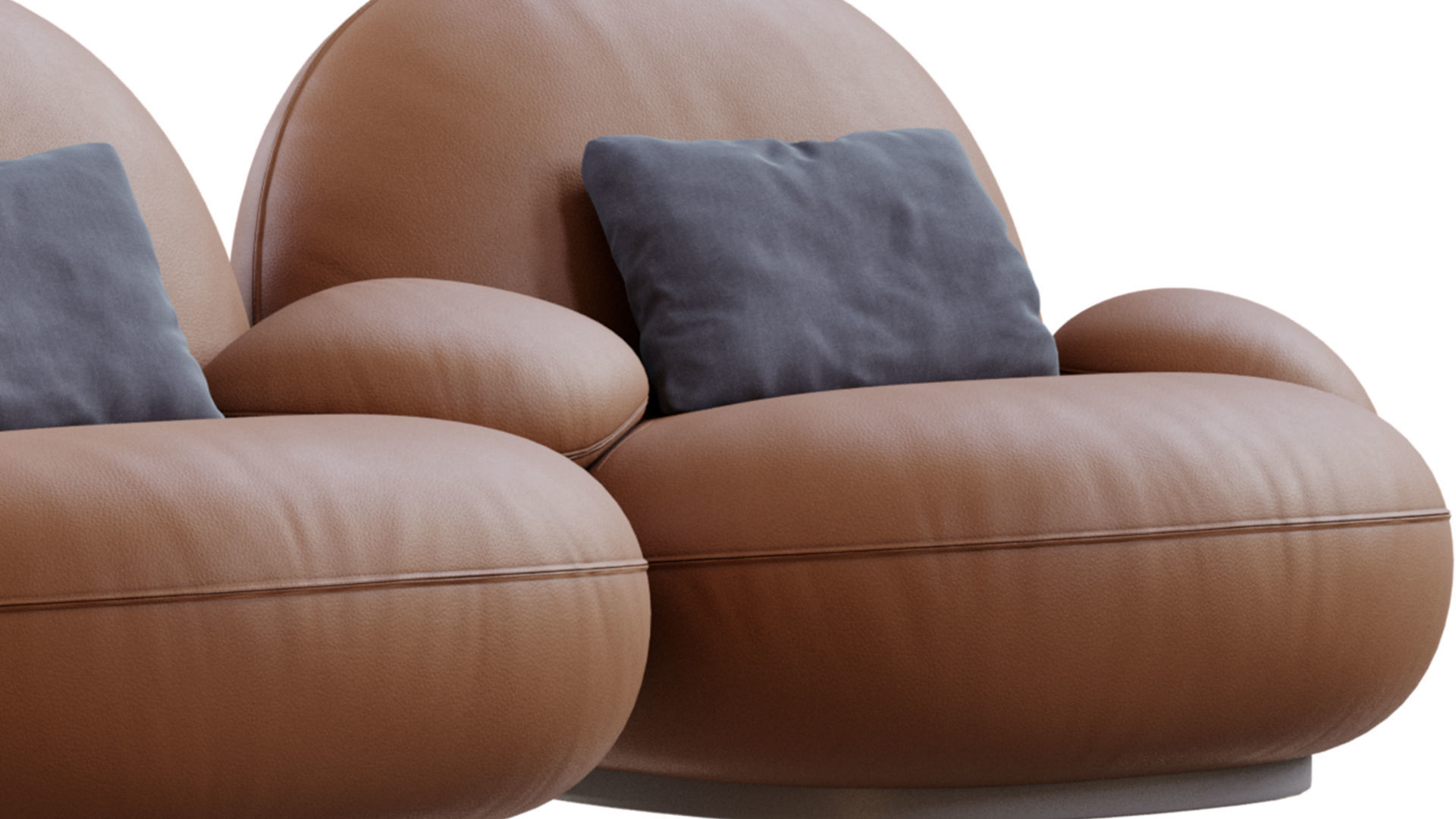 Pacha Sofa By Gubi 3D model_19