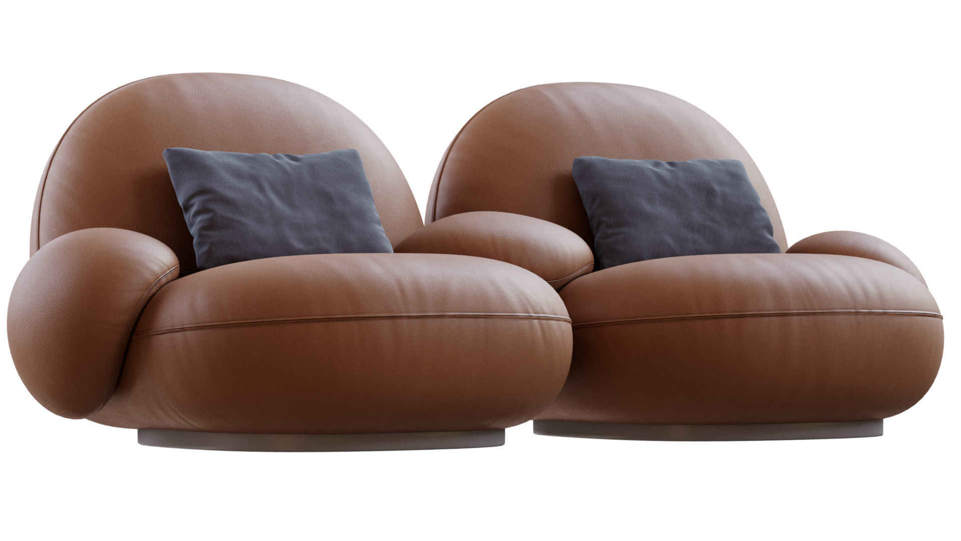Pacha Sofa By Gubi 3D model_17