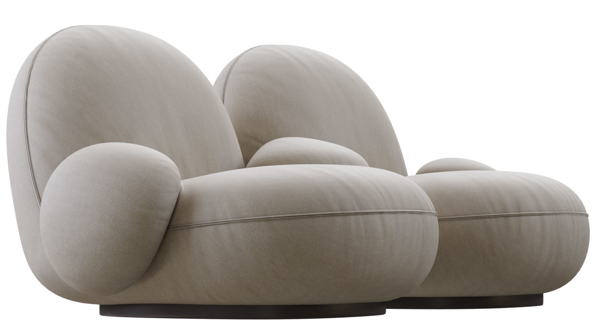 Pacha Sofa By Gubi 3D model_7