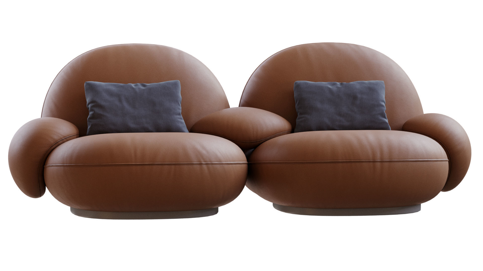 Pacha Sofa By Gubi 3D model_10