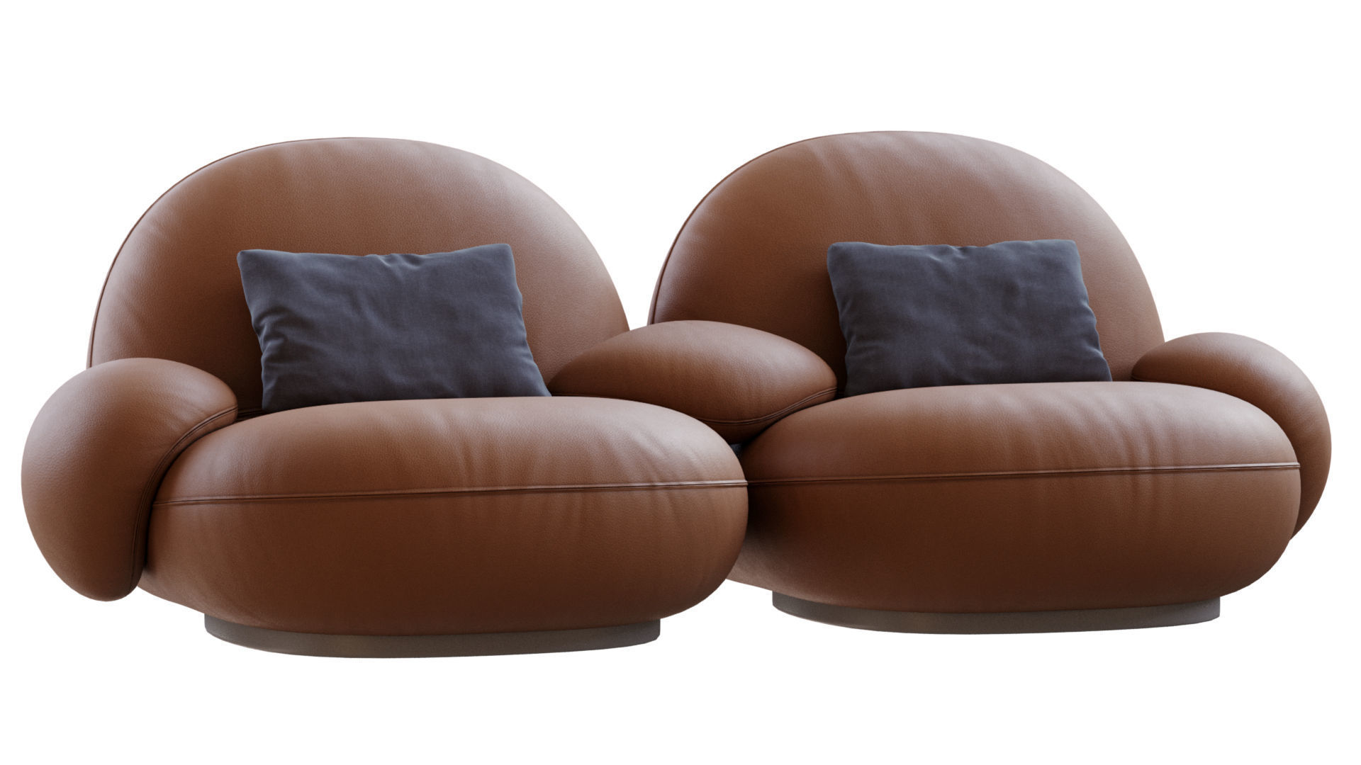 Pacha Sofa By Gubi 3D model_13