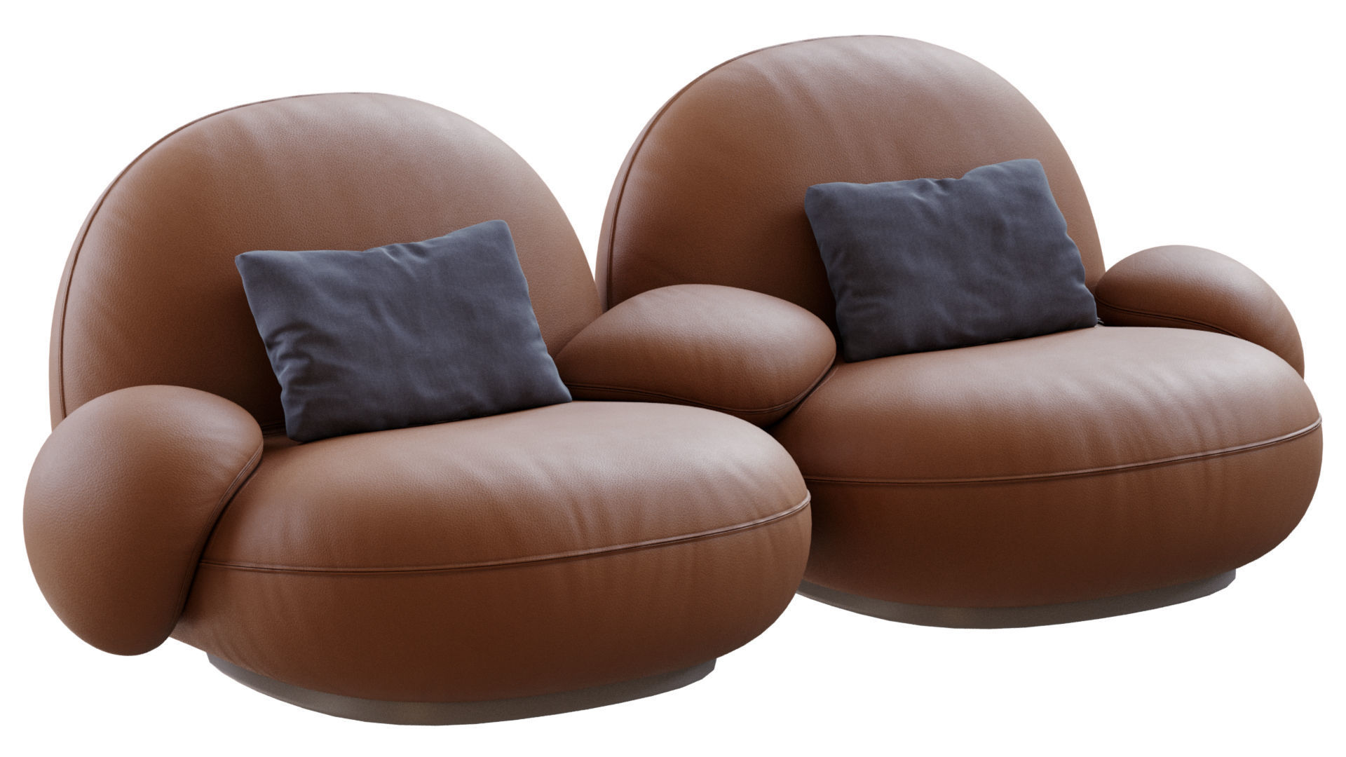 Pacha Sofa By Gubi 3D model_14