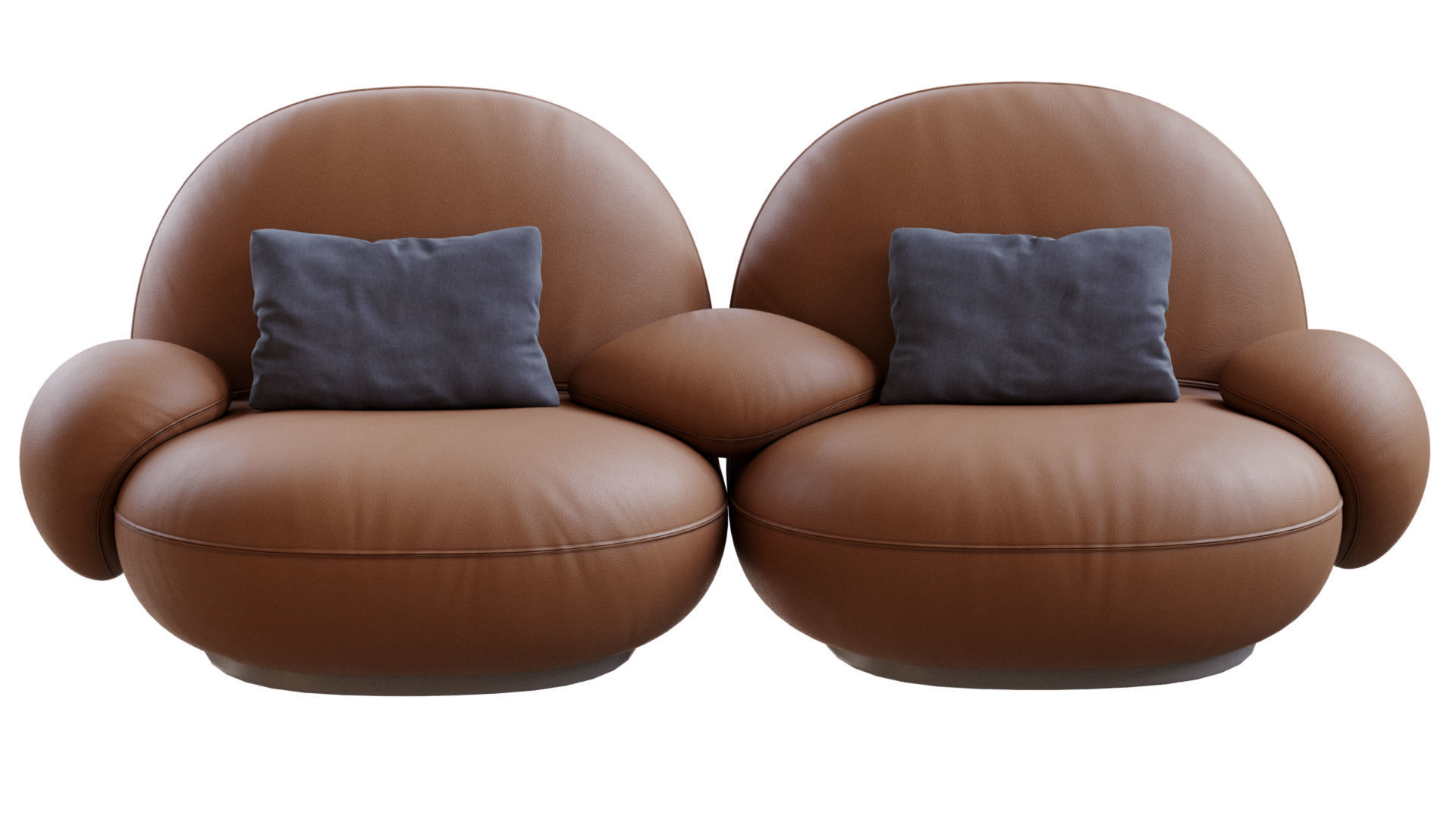 Pacha Sofa By Gubi 3D model_12