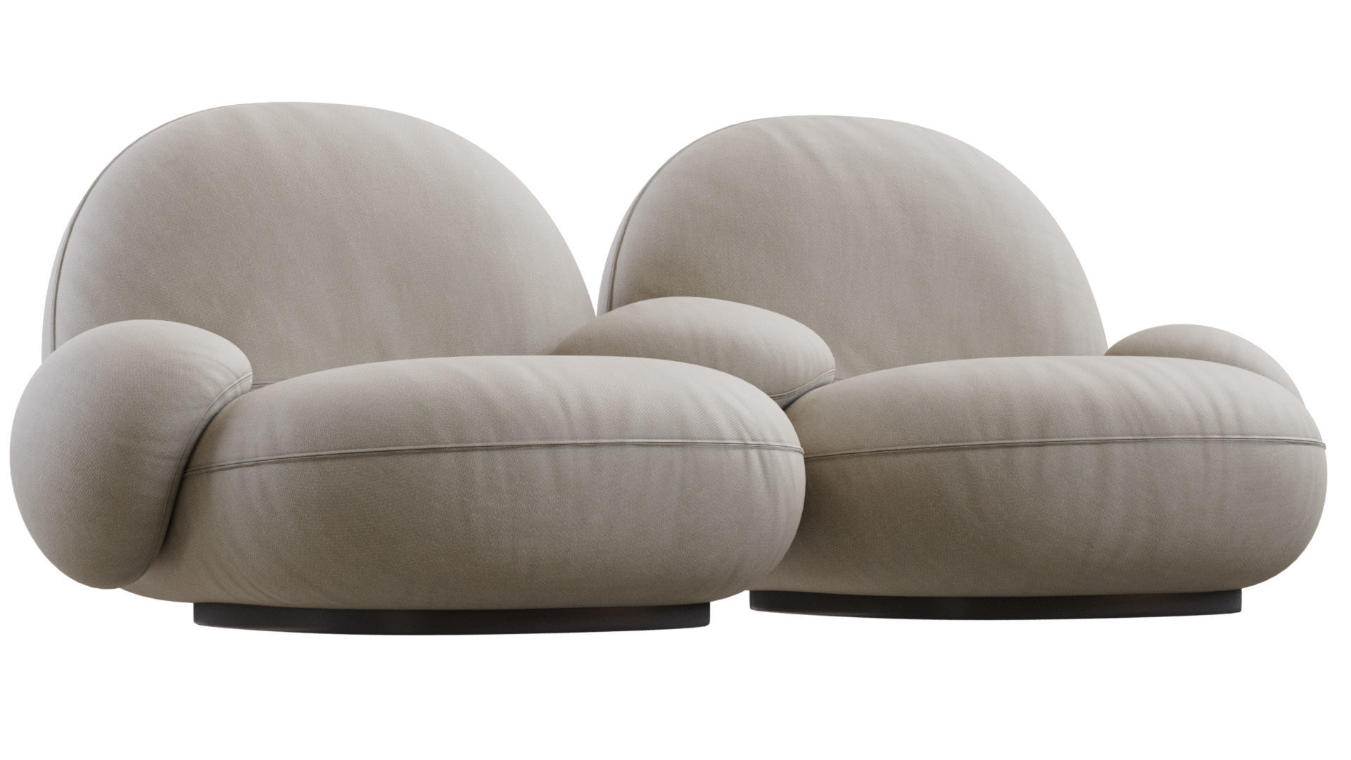 Pacha Sofa By Gubi 3D model_8