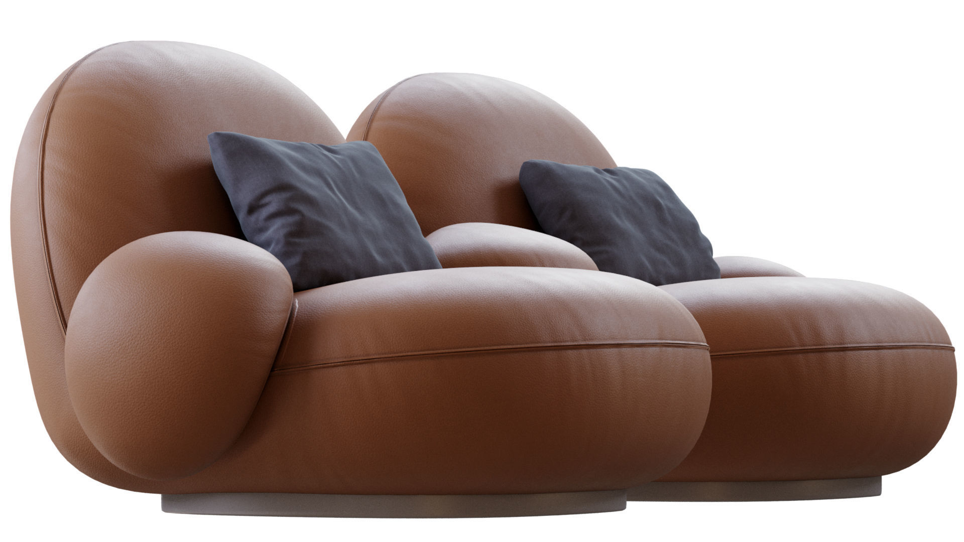 Pacha Sofa By Gubi 3D model_16