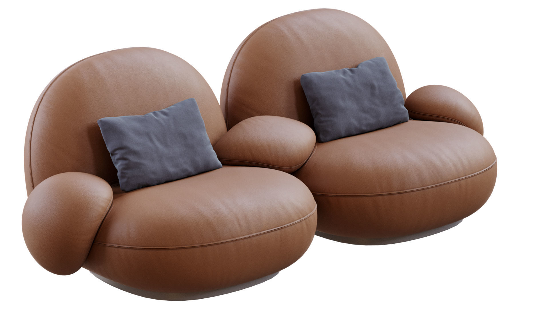 Pacha Sofa By Gubi 3D model_18
