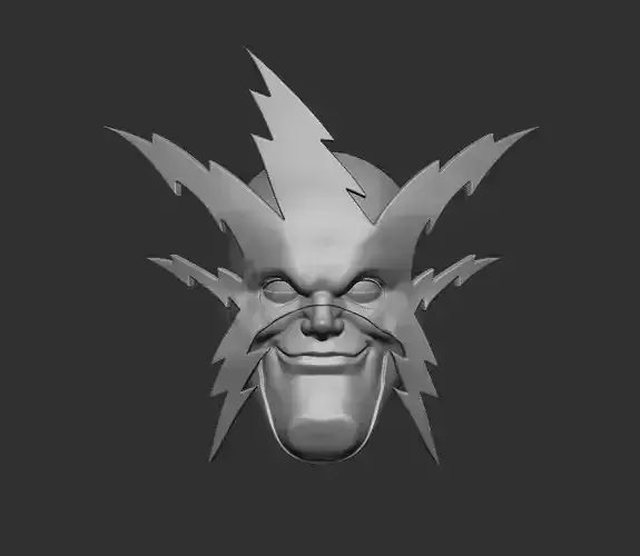 Electro Animated - Headsculpt for Action Figures 3D print model