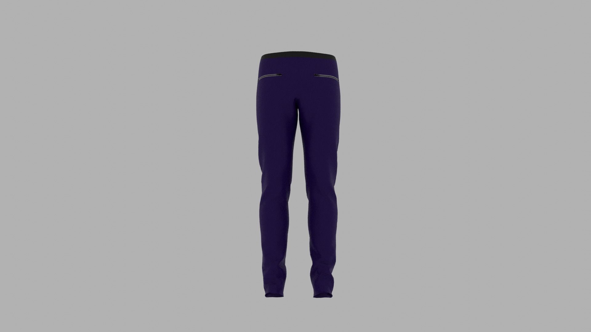 Pants leggings Low-poly 3D model_7