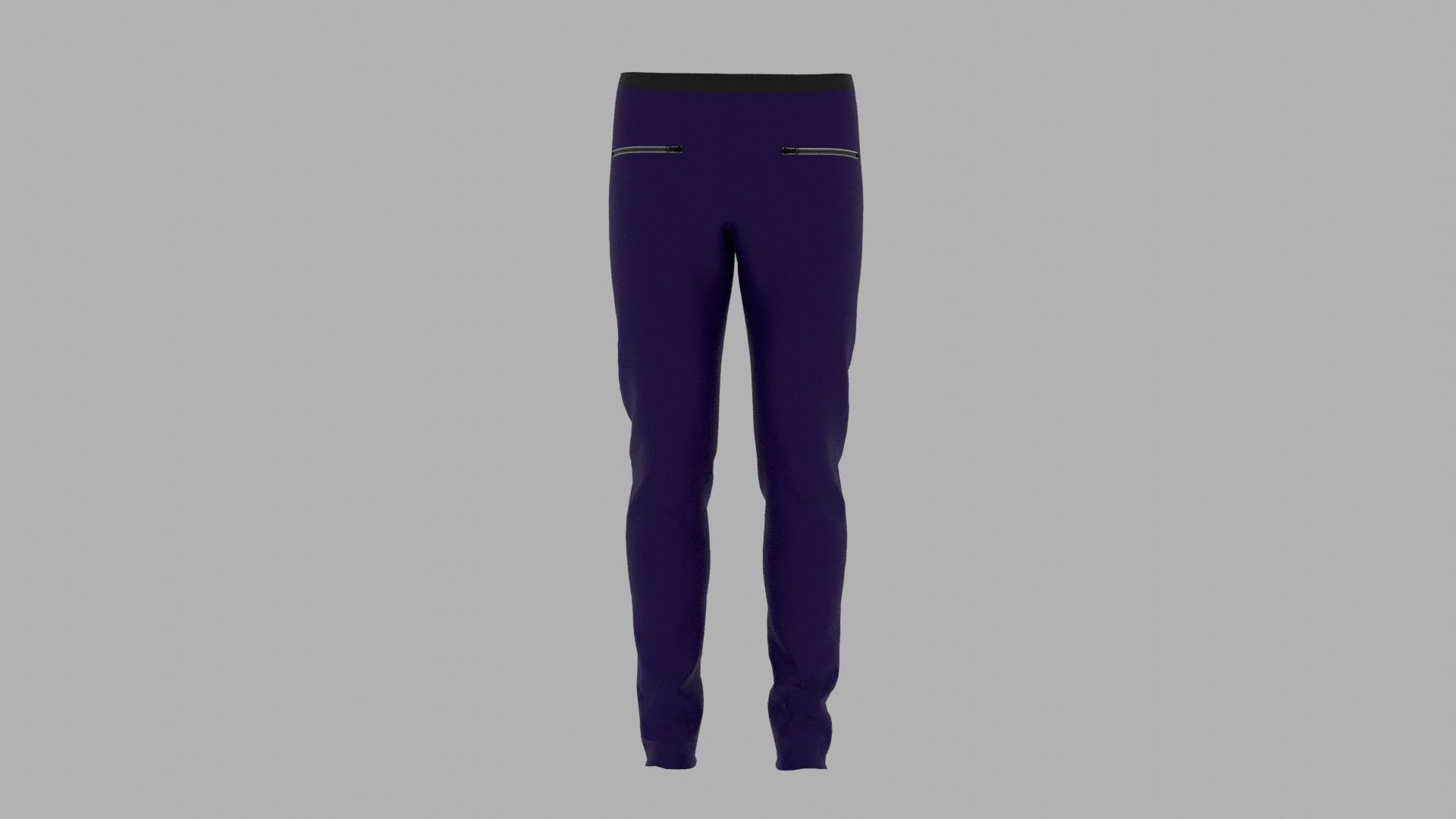 Pants leggings Low-poly 3D model_1