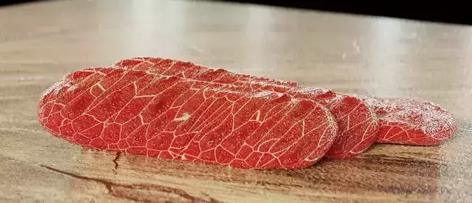 Grilled meat  raw beef Procedural textures in Blender Texture