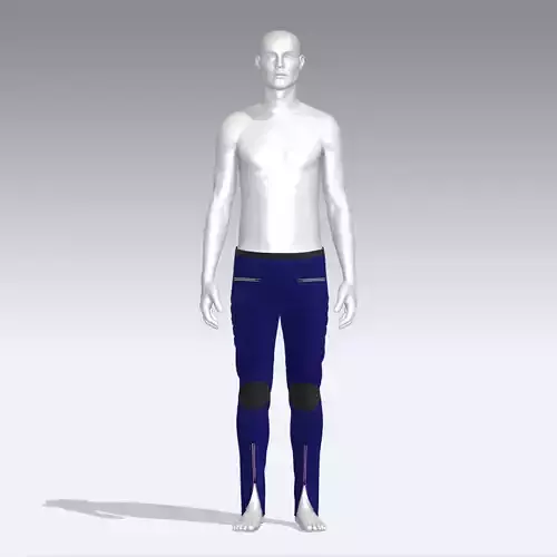 Pants mannequin wearing leggings