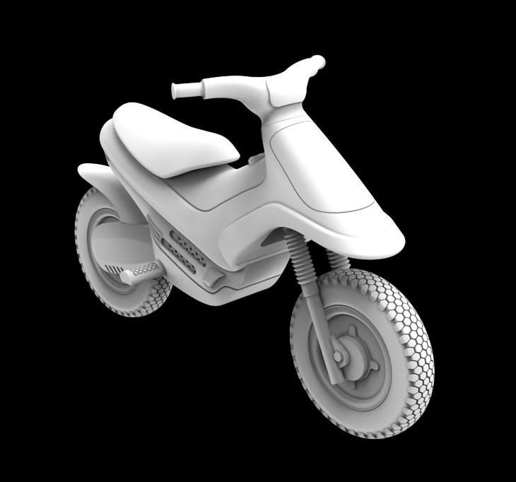HONDA CUB EZ 90 3D print model_3