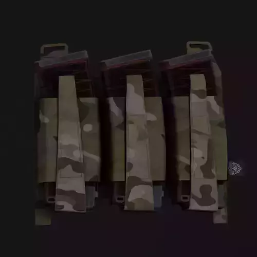 Ferro TEAR Front Flap Low-poly 3D model