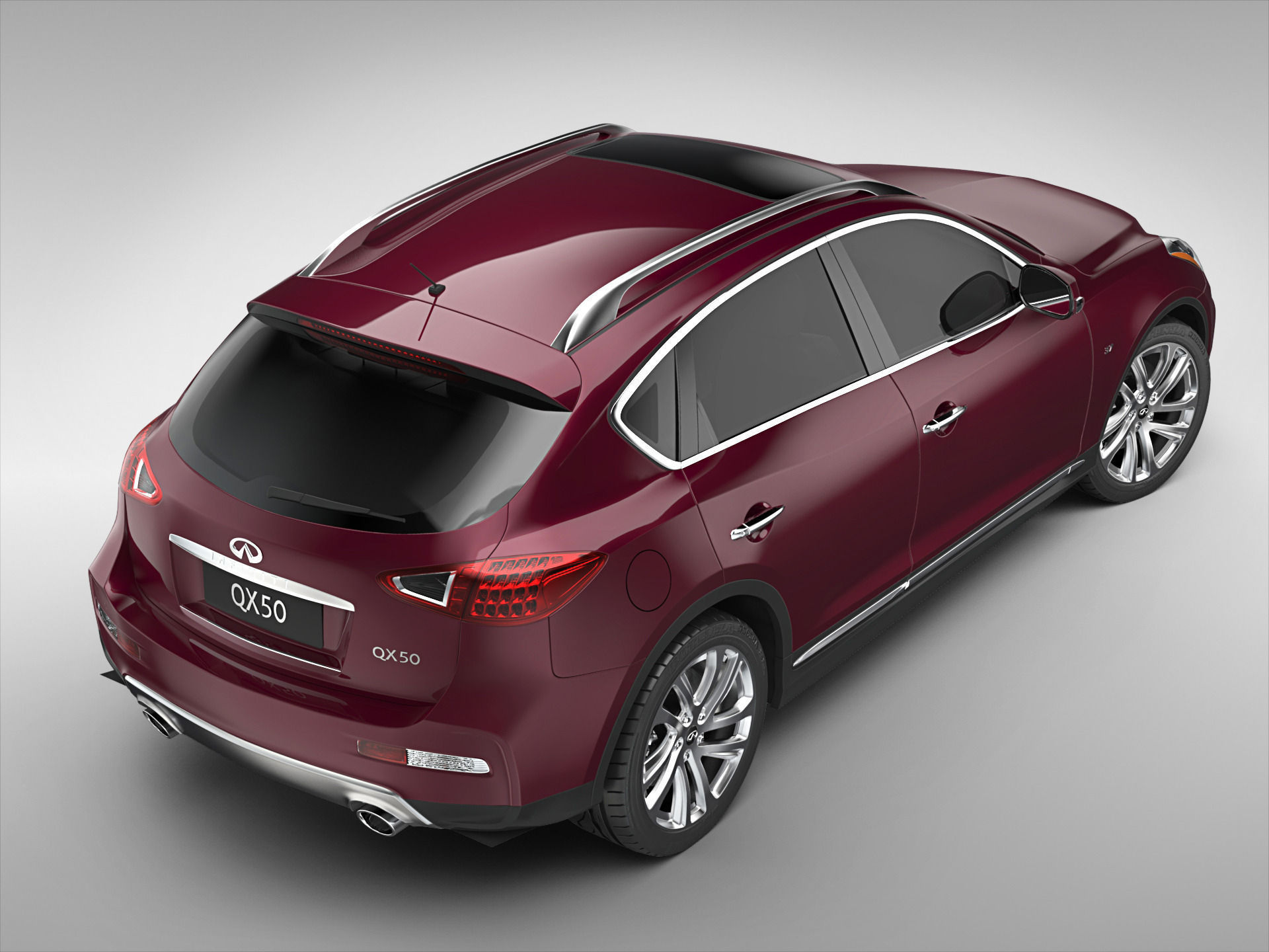 Infiniti QX50 2016 3D model_2