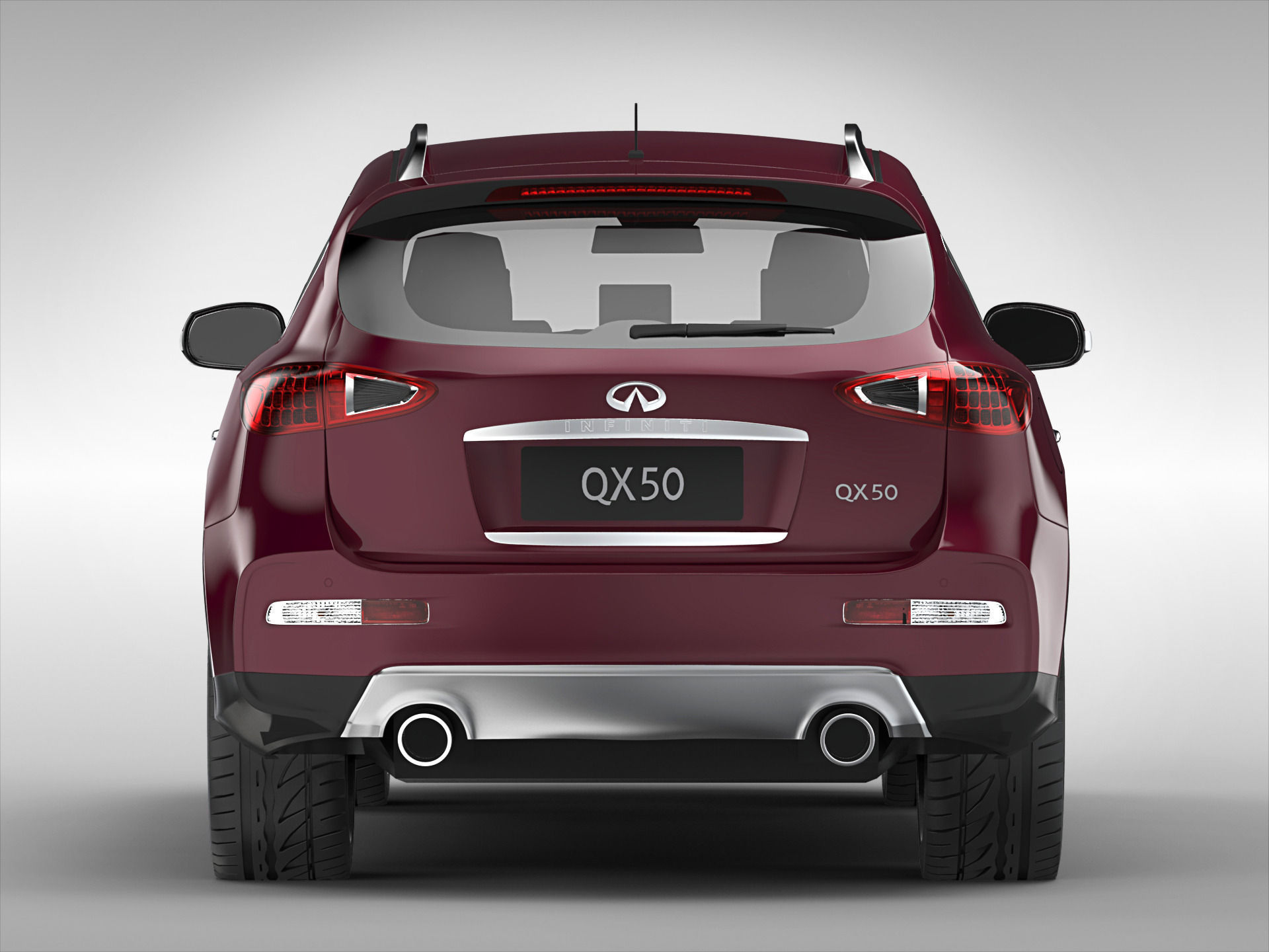 Infiniti QX50 2016 3D model_5
