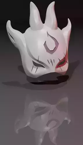 Kindred mask from Arcane white version