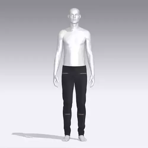 Pants mannequin wearing leggings
