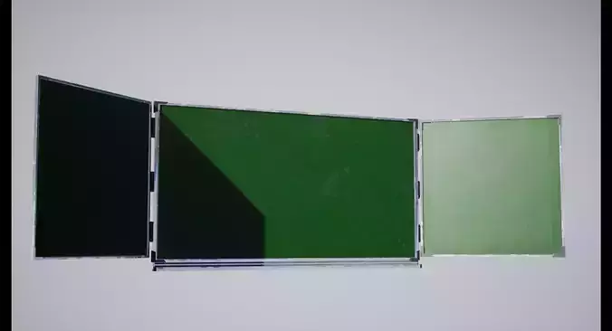 High school board Low-poly 3D model