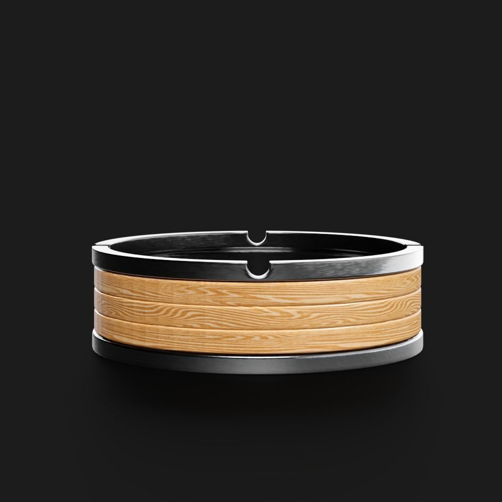 Ashtray  Low-poly 3D model_3