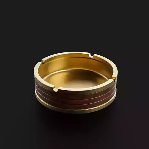 Ashtray  Low-poly 3D model