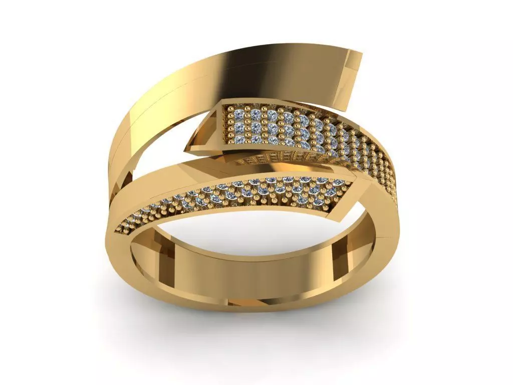 light gram ring-37 3D print model_0