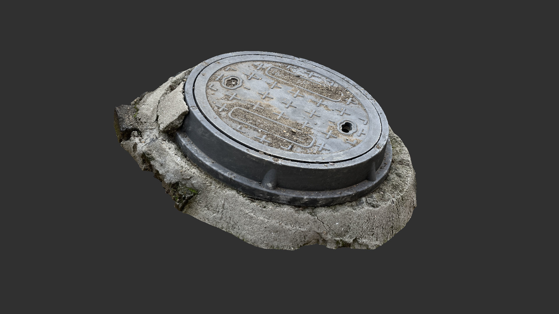 Manhole 3d Scan 3D model_13