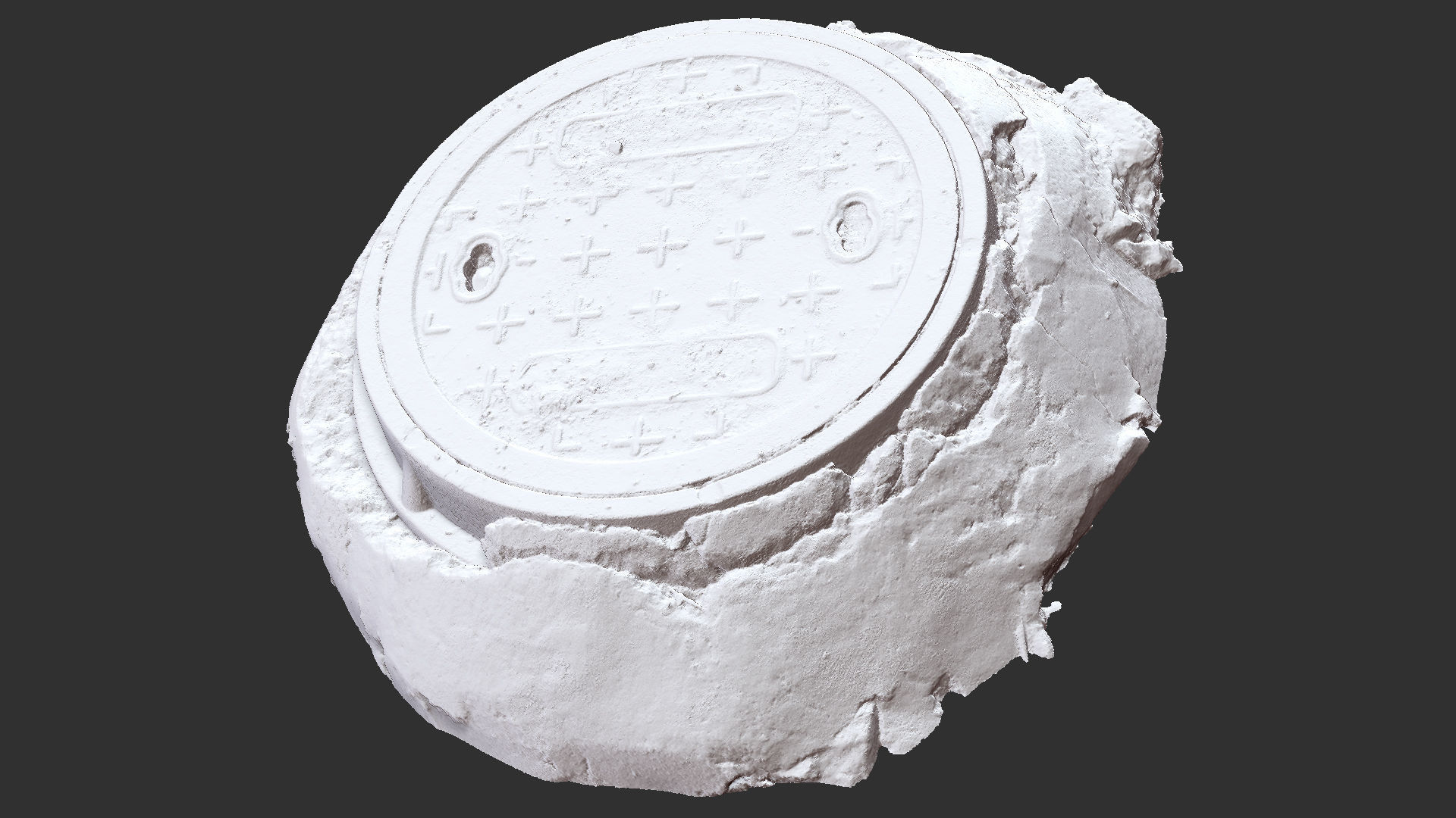 Manhole 3d Scan 3D model_20