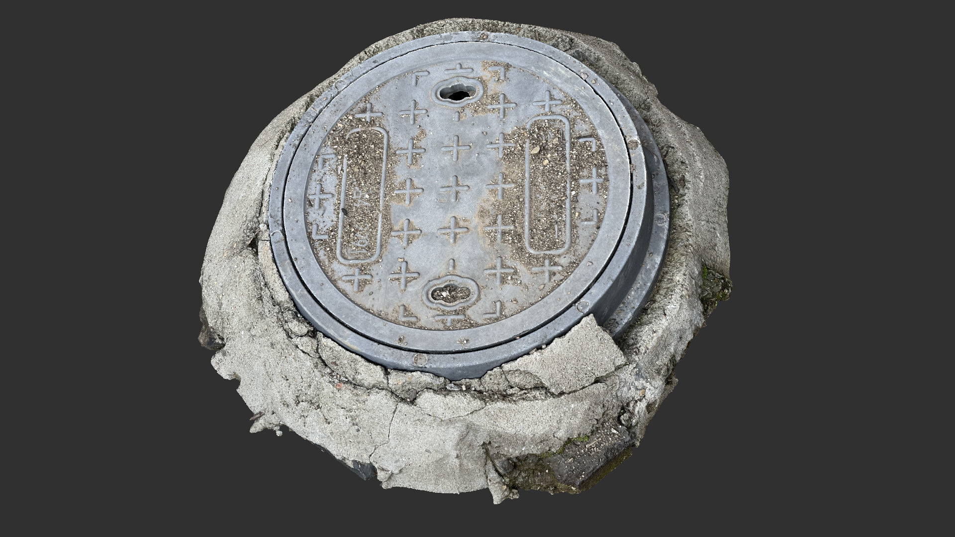 Manhole 3d Scan 3D model_3