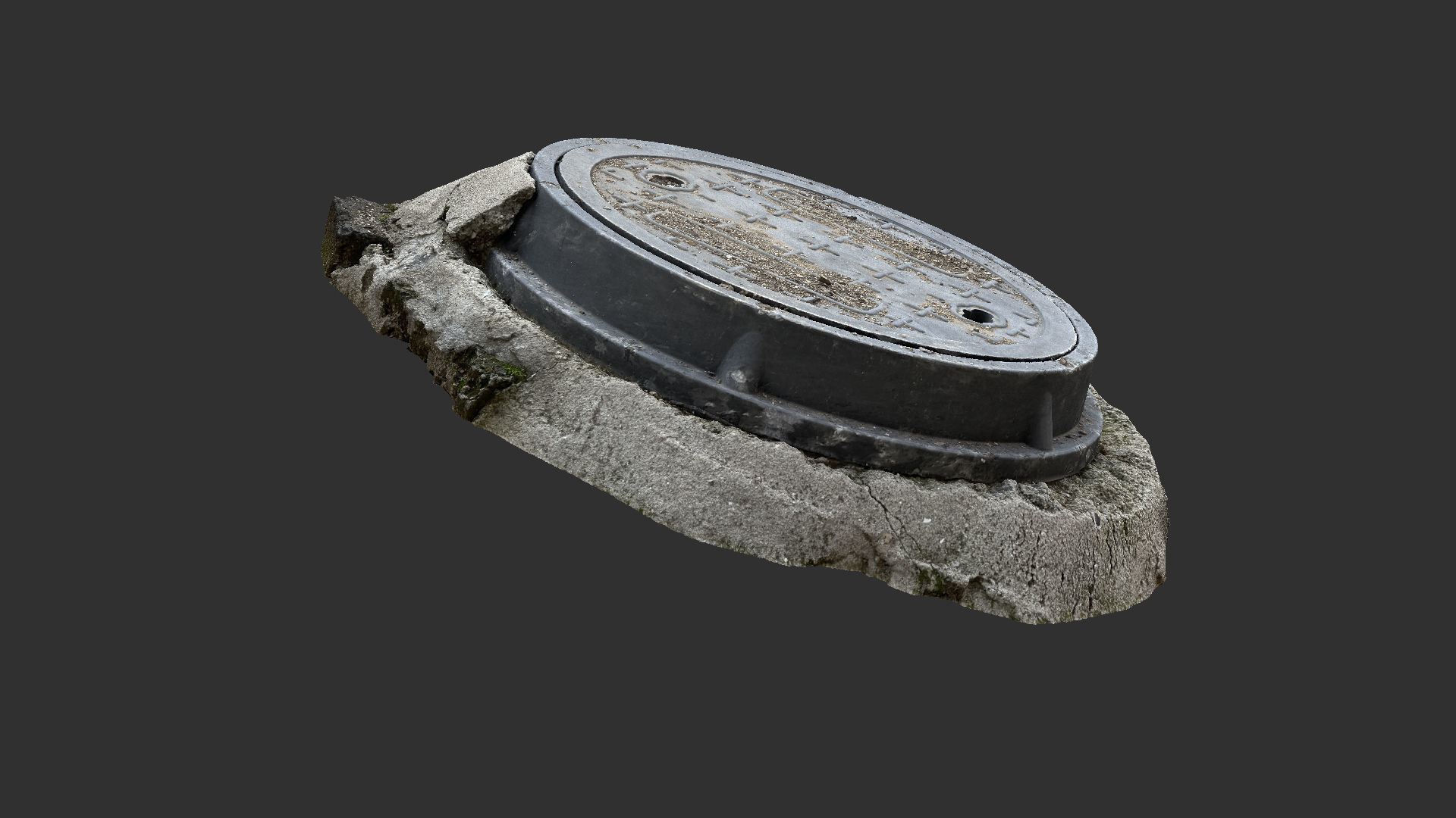Manhole 3d Scan 3D model_17