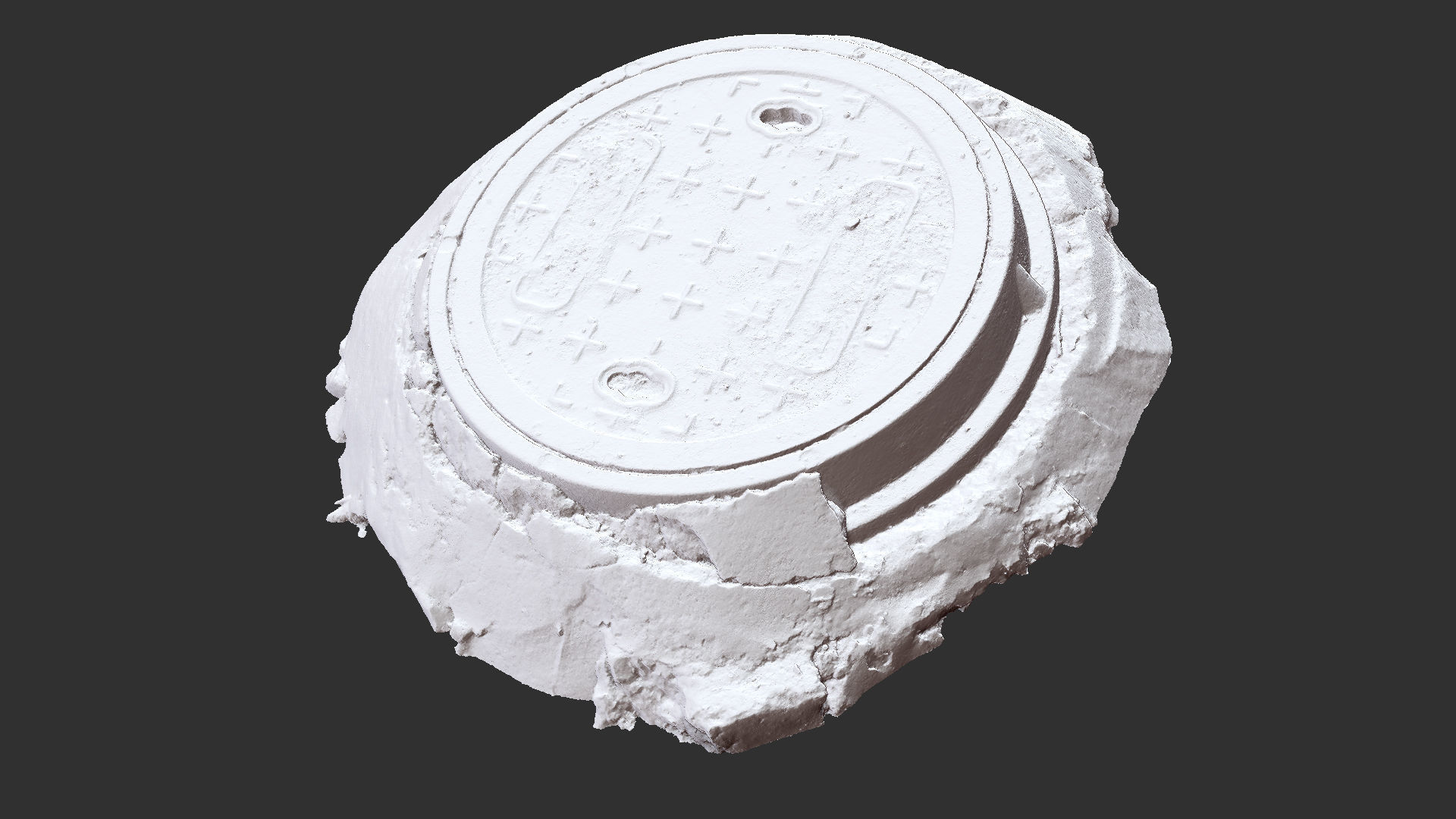 Manhole 3d Scan 3D model_19
