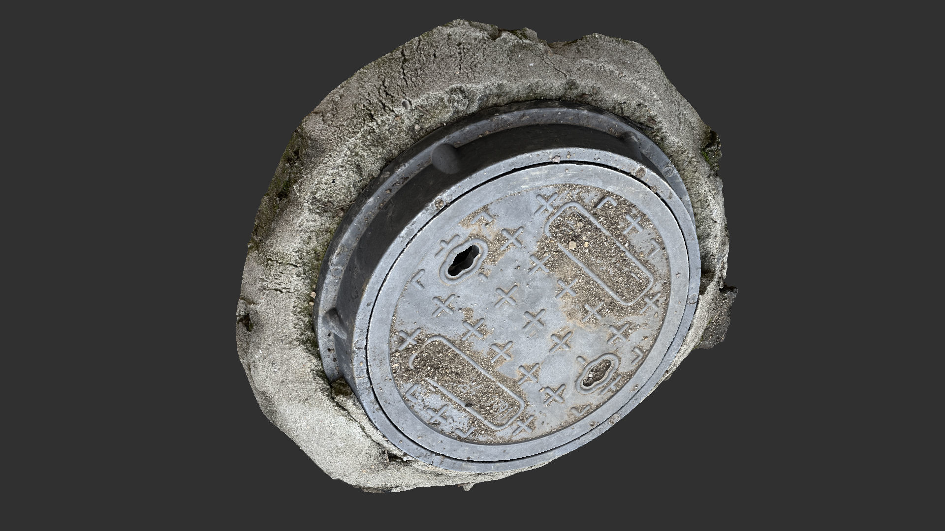 Manhole 3d Scan 3D model_5